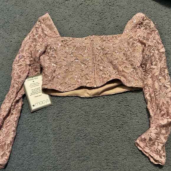 Juniors Sequence Party Top Size 11 - Picture 2 of 4